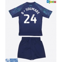 Leicester City Boubakary Soumare #24 Gostujuci Dres za djecu 2025-26 Kratak Rukav (+ Kratke hlače)